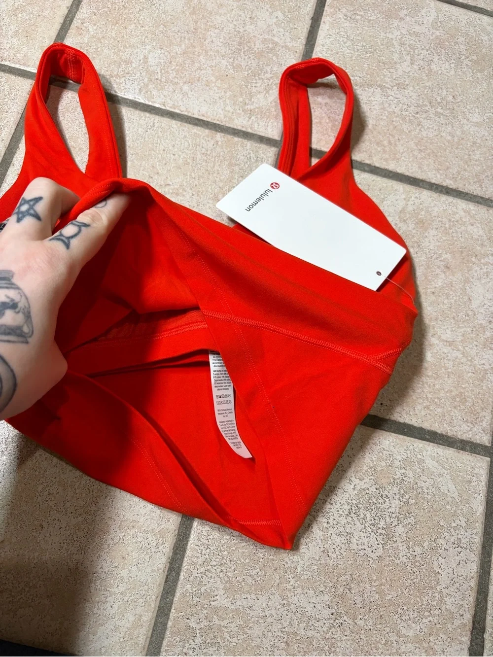 NWT Lululemon Align Tank Top (Cherry Ember) Size 4